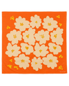 Foulard Flower orange