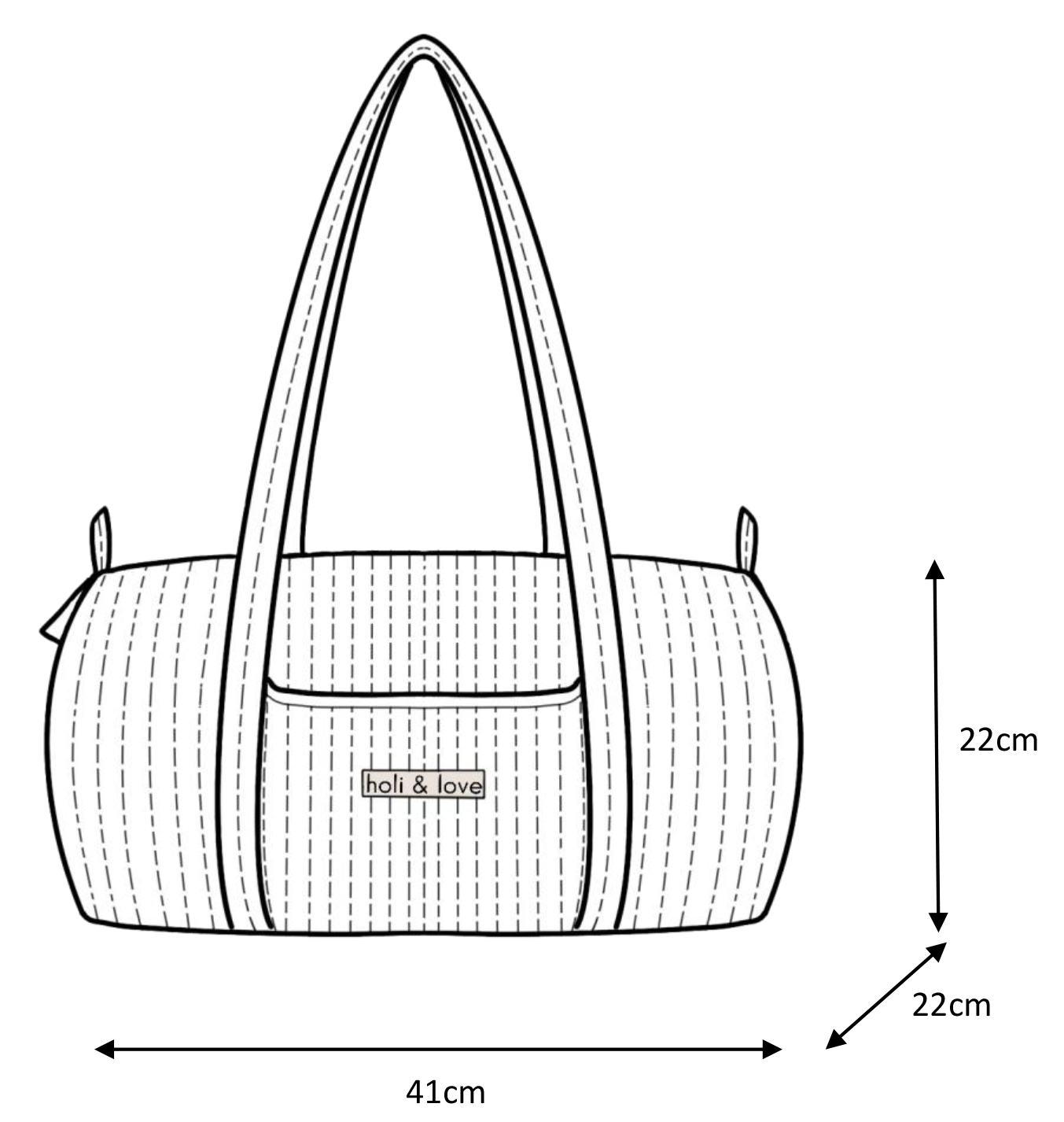 Sac Weekend Stripe