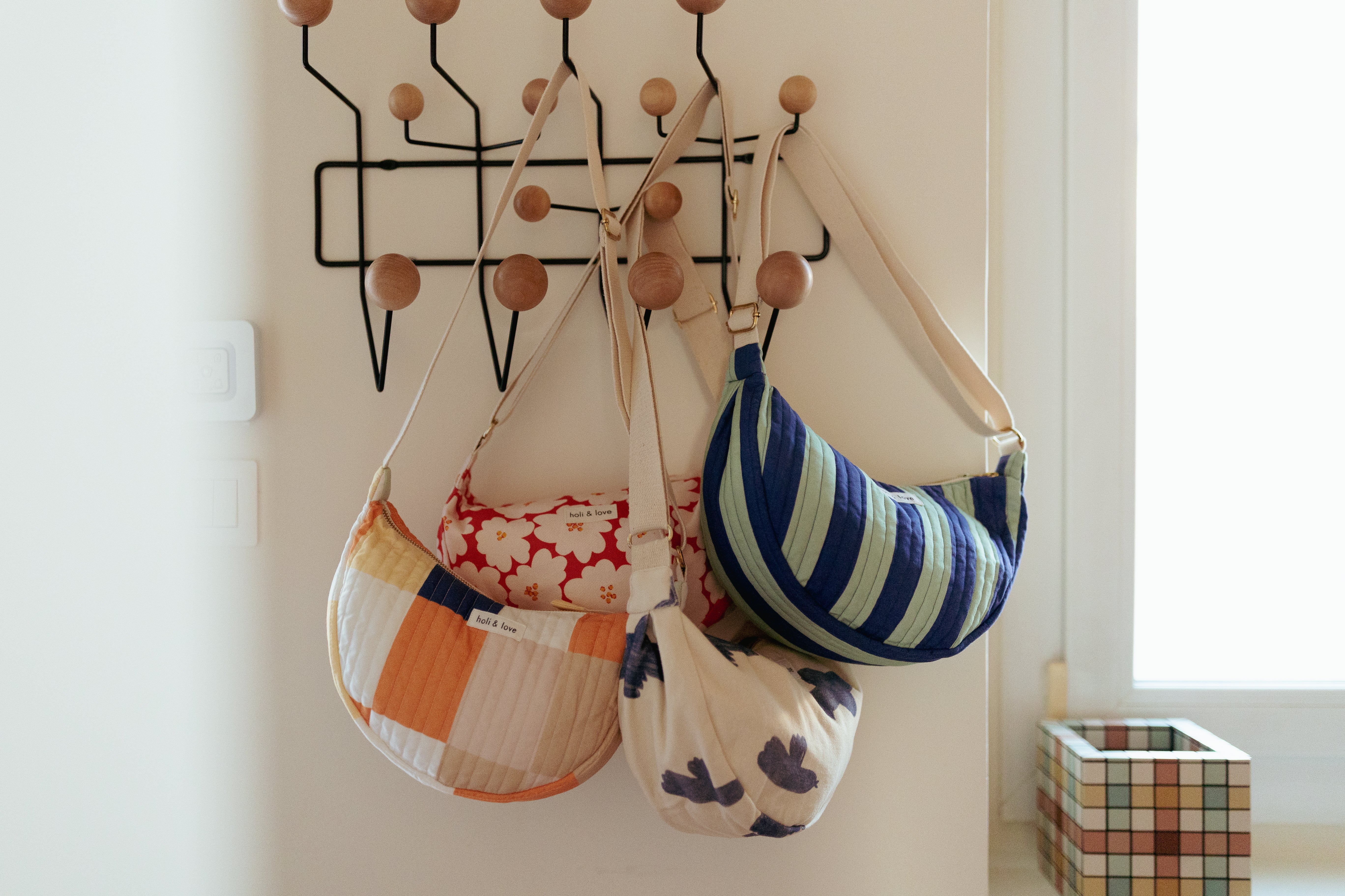 Sac Demi-lune Stripe