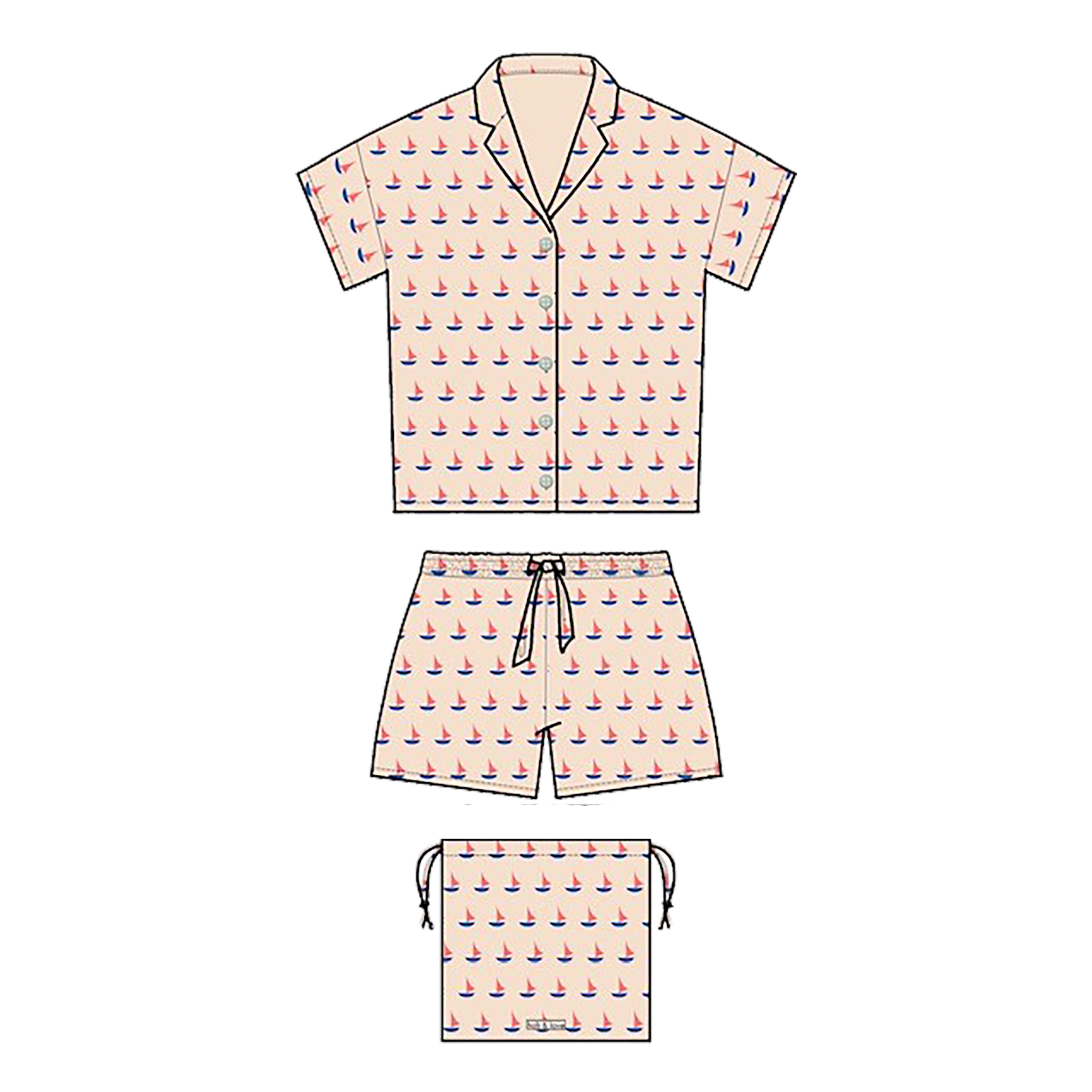 Pyjama femme - Boat