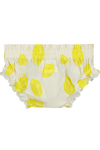 Bloomer BETTY couche culotte élastique pour bébé mixte unisexe en coton 100% bio certifié GOTS style vintage motif citrons