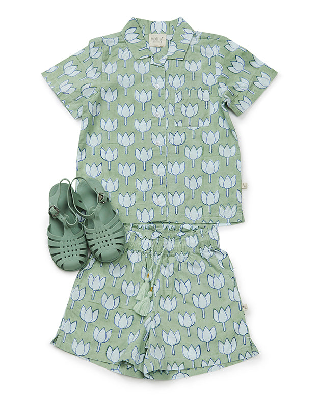 JILL Unisex children's shorts in organic cotton